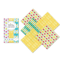 Beeswax Food Wraps (Nature - Teeny 5 Pack)