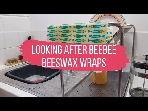 instructional video  - how to look after beeswax food wraps