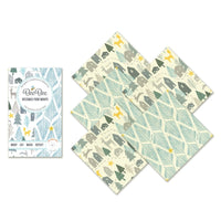 Beeswax Food Wraps (Winter - Teeny 5 Pack)