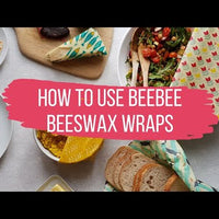 Beeswax Food Wraps (Ocean Pack of 5)